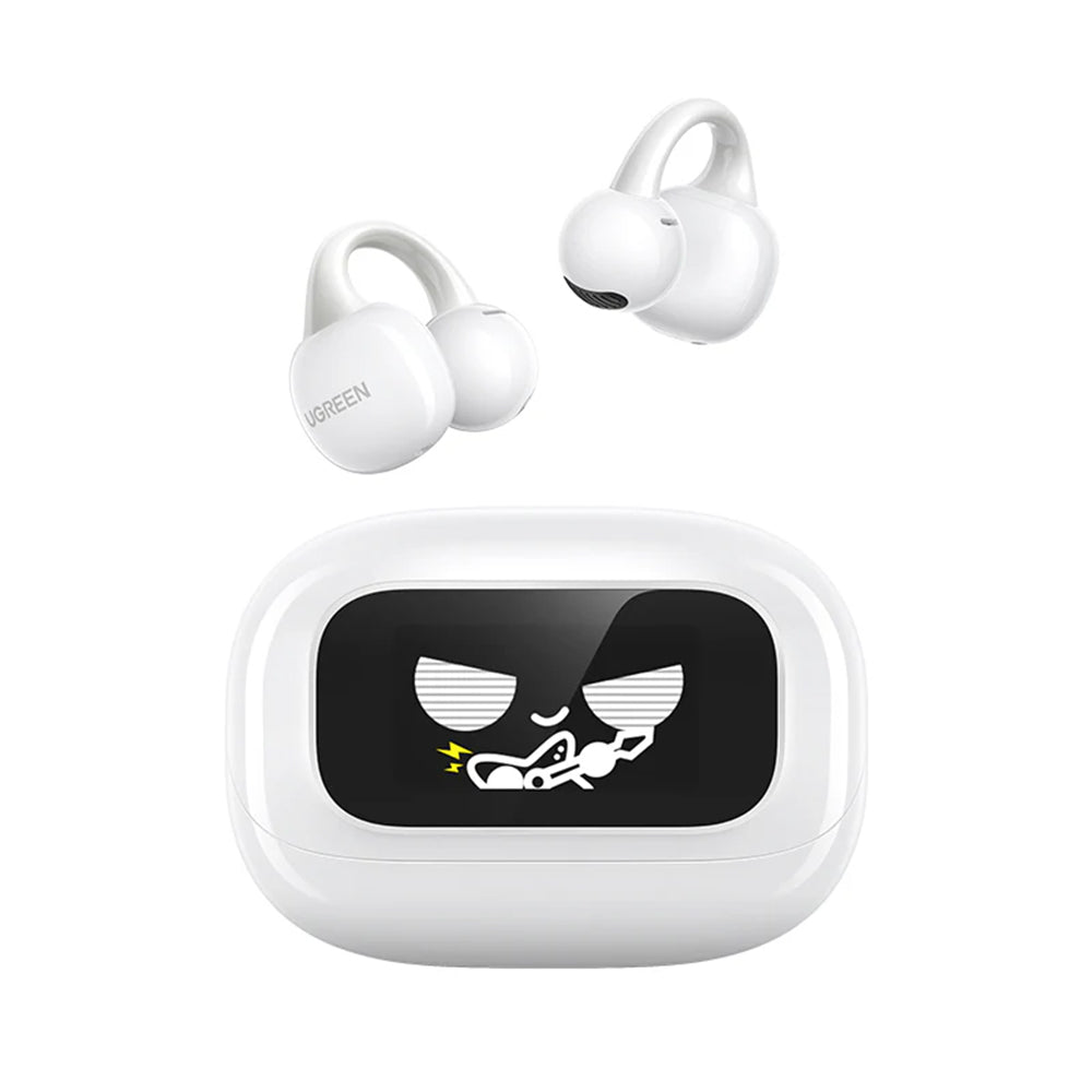 Kit mains libres Bluetooth UGREEN S6 ClipBuds Magic WS208, TWS, Blanc