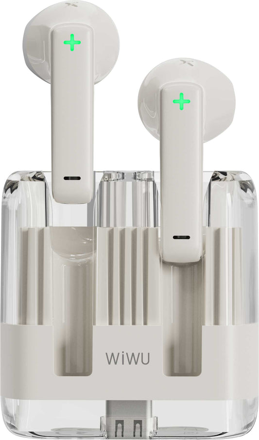 Handsfree Bluetooth WiWu T21, TWS, Wit