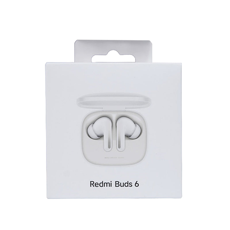 Kit mains libres Bluetooth Xiaomi Redmi Buds 6, TWS, ANC, Blanc BHR9250GL