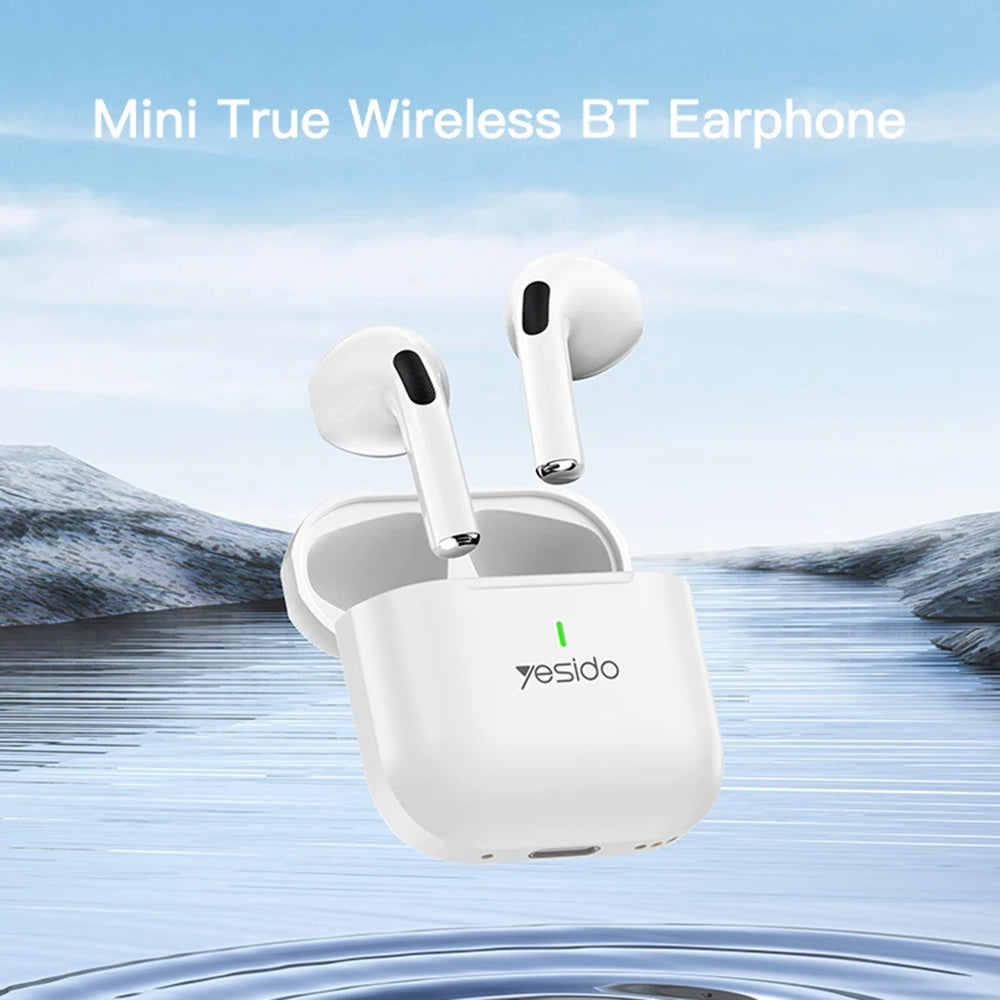 Kit mains libres Bluetooth Yesido TWS17, TWS, Blanc