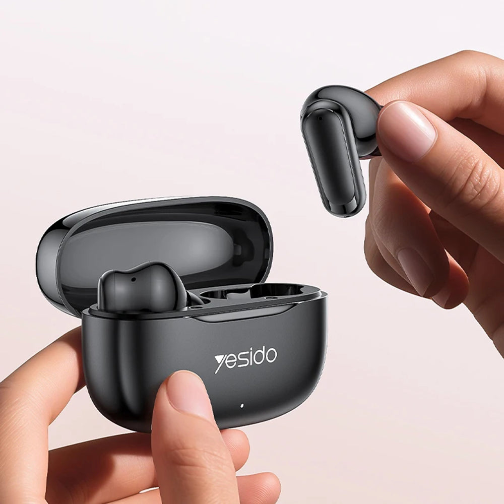 Kit mains libres Bluetooth Yesido TWS38, TWS, Noir