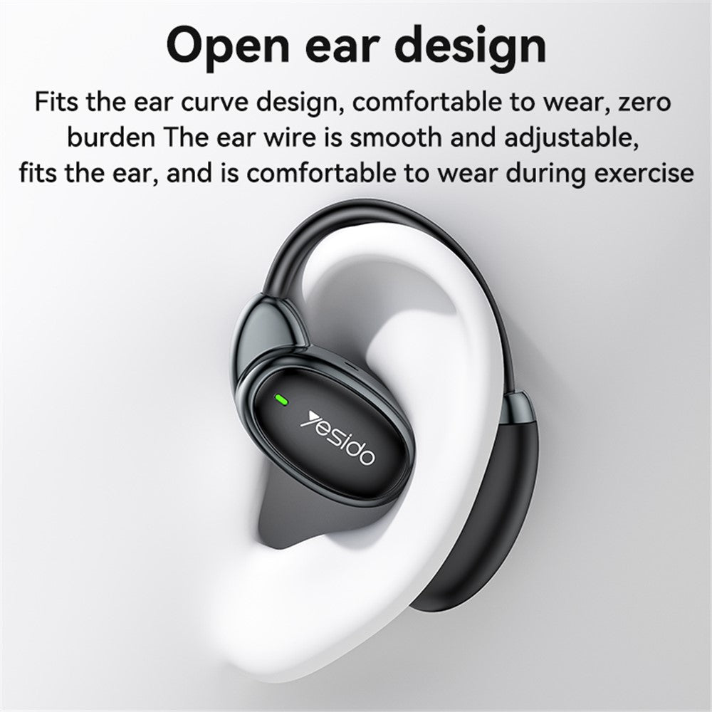 Kit mains libres Bluetooth Yesido YSP19 WH, TWS, Blanc
