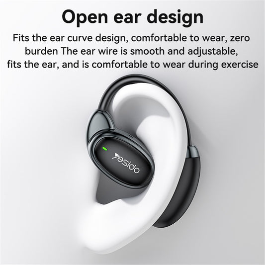 Handsfree Bluetooth Yesido YSP19 WH, TWS, Wit