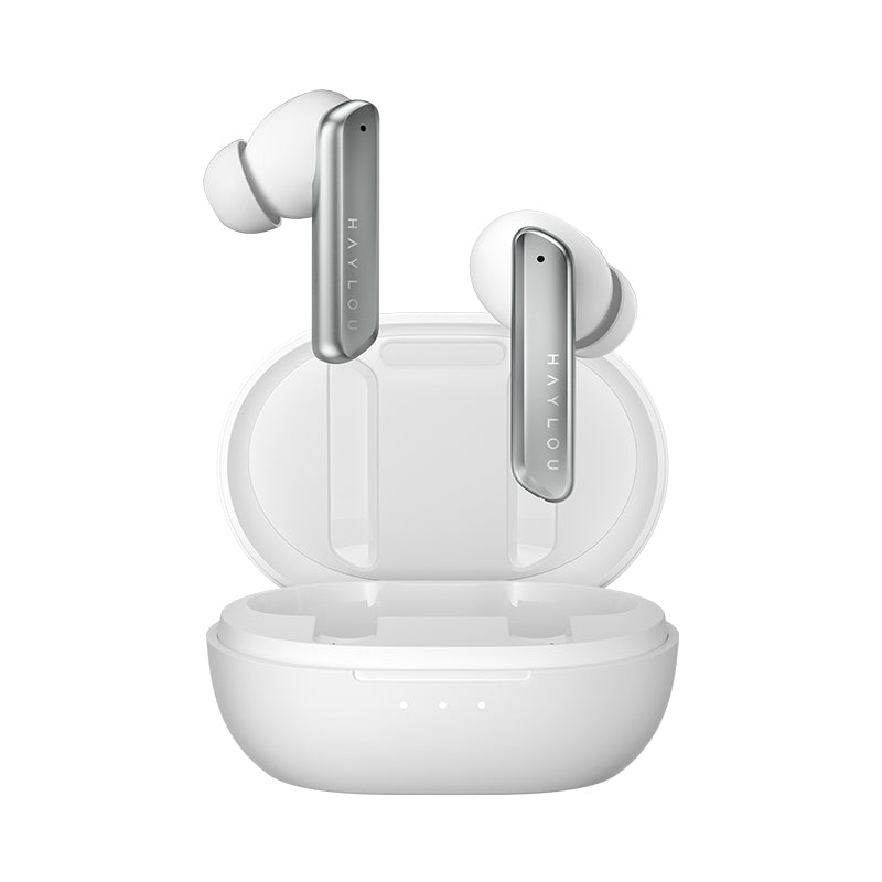 Kit mains libres Bluetooth Haylou W1, TWS, Argent