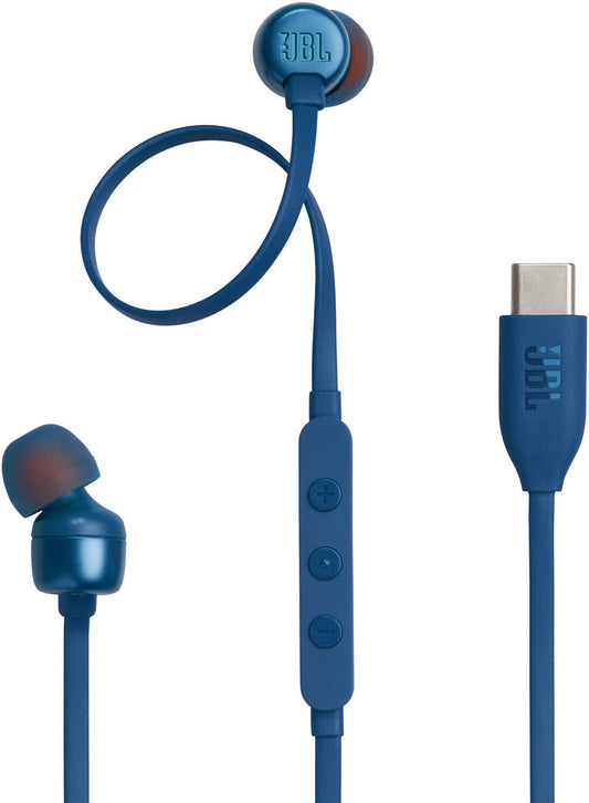 Handsfree USB-C JBL Tune 310C, Blauw JBLT310CBLU