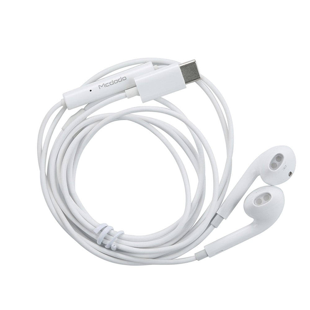 Handsfree USB-C McDodo HP-6071 Element, Wit