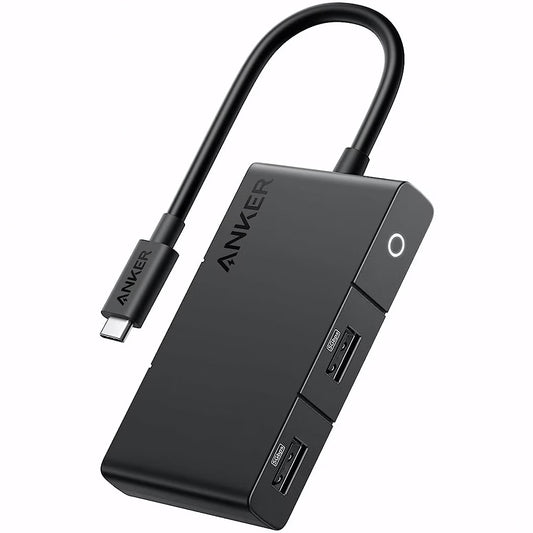 USB-C Hub Anker 332, 2 x USB-A - 2 x USB-C - 1 x HDMI, Schwarz A8356G11