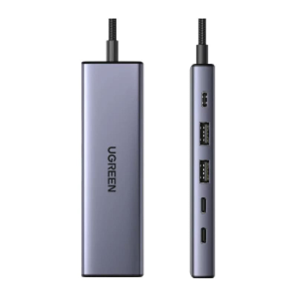 UGREEN CM511 USB-C Hub (75586), 6in1, Gri