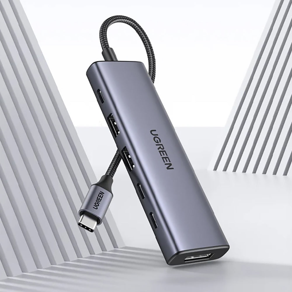 UGREEN CM511 USB-C Hub (75586), 6in1, Gri