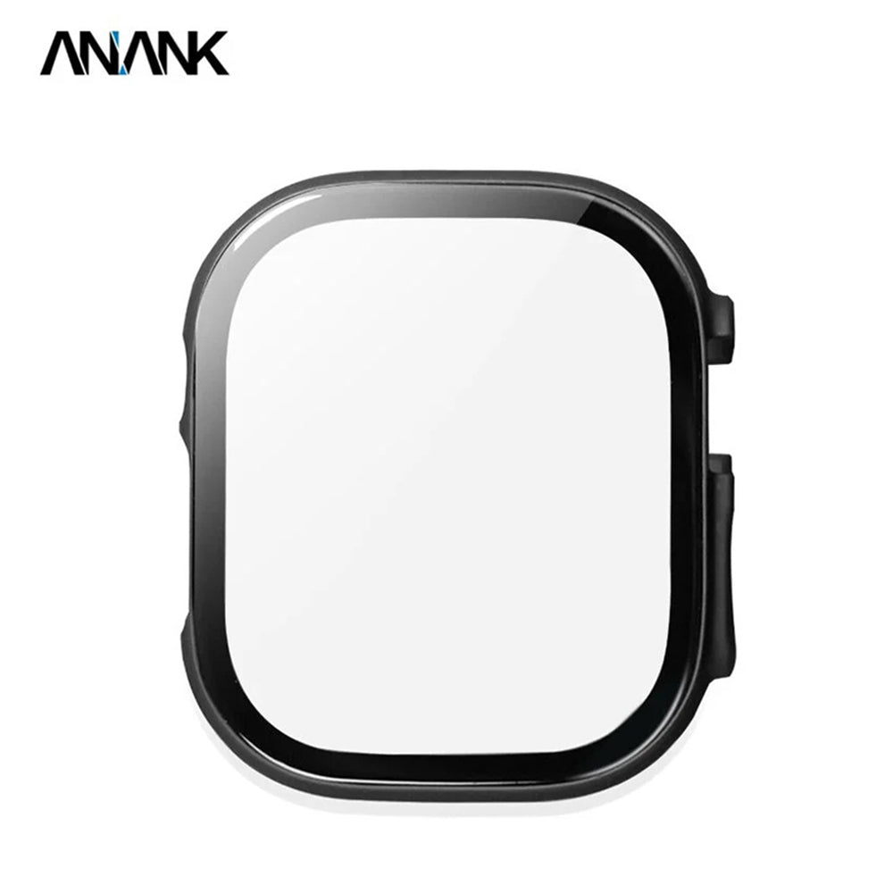 Coque Anank Screen Guard pour Apple Watch Series 7 41mm, Noire