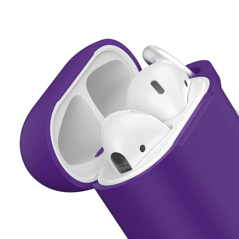 Blueo Liquid hoes voor Apple AirPods Gen 1, Zwart