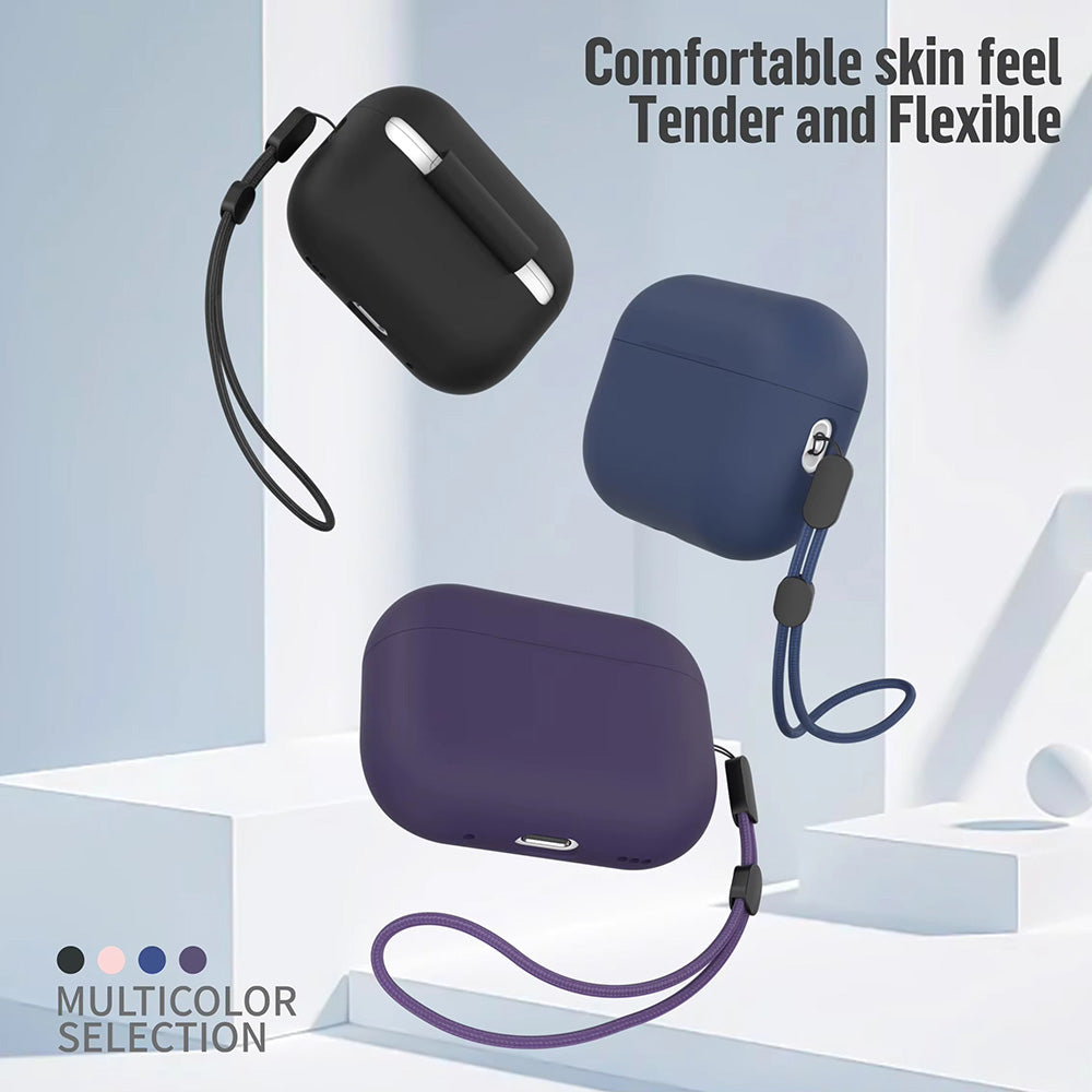 Blueo Liquid Hülle für Apple AirPods Pro 2, Marineblau
