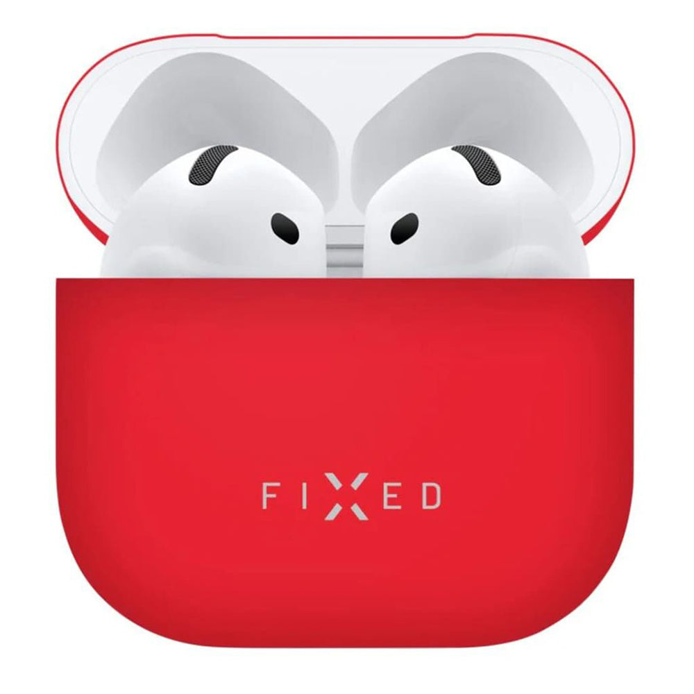 Fixed Silky hoes voor Apple AirPods 4, Rood
