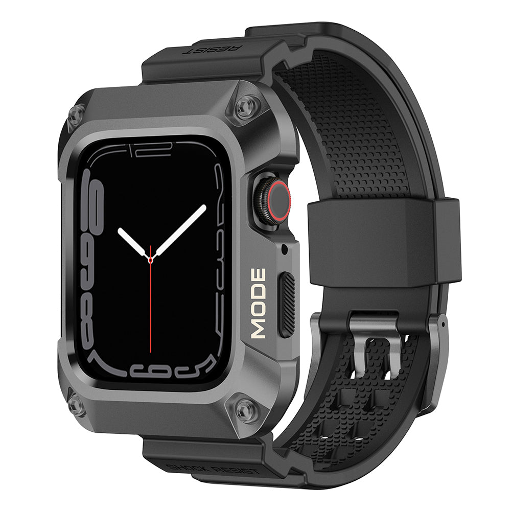 Lito RuggedArmor band voor Apple Watch 44mm Series, Grijs