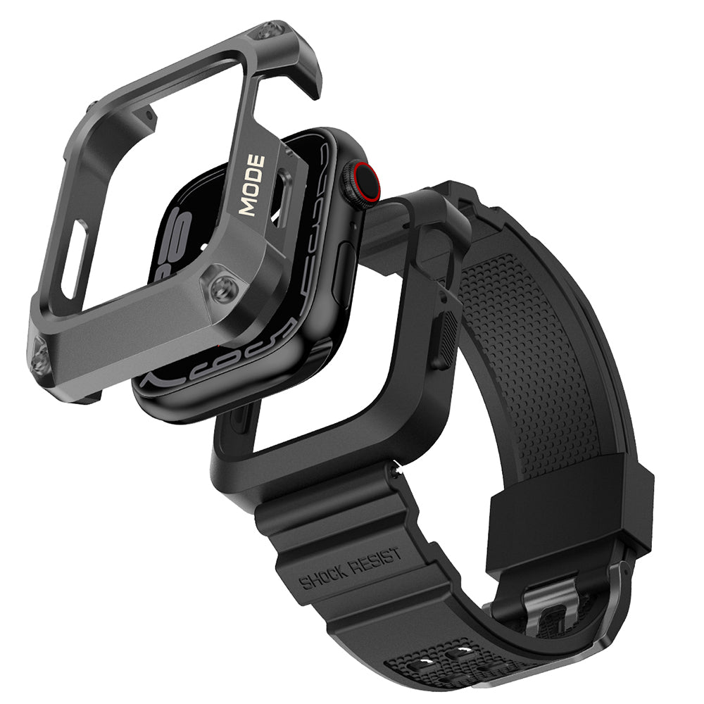 Lito RuggedArmor band voor Apple Watch 44mm Series, Grijs