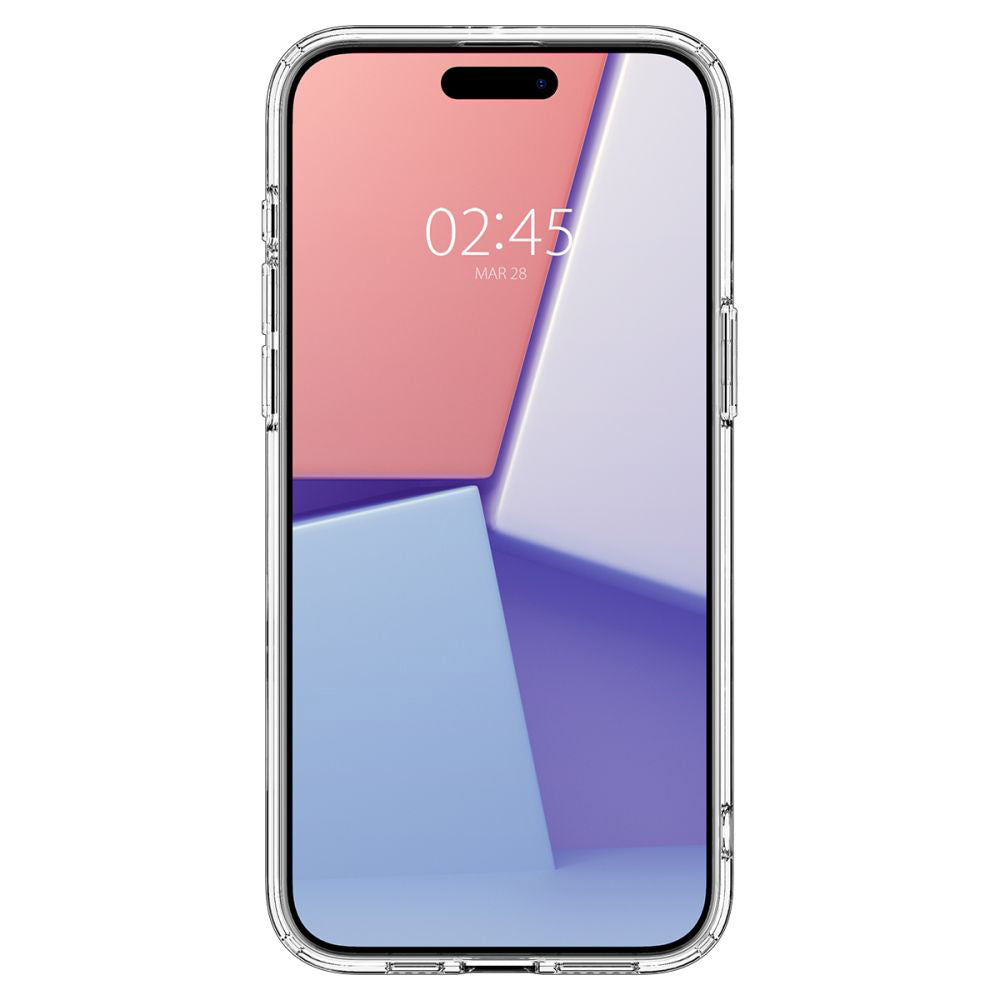 MagSafe Hülle für Apple iPhone 15 Pro Max, Spigen, Ultra Hybrid, Weiß ACS06576