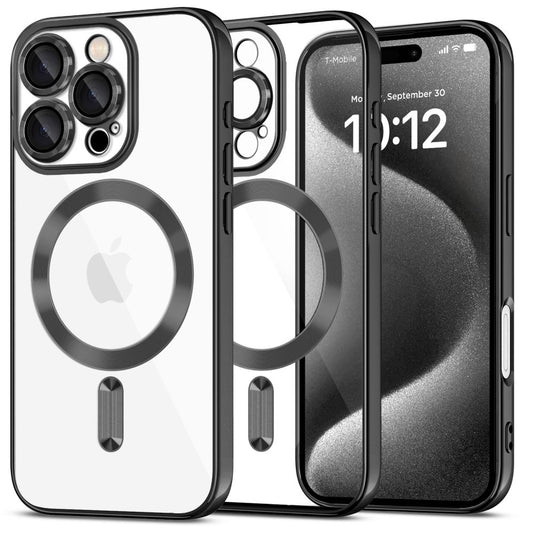MagSafe hoesje voor Apple iPhone 16 Pro, Tech-Protect, Magflex, zwart