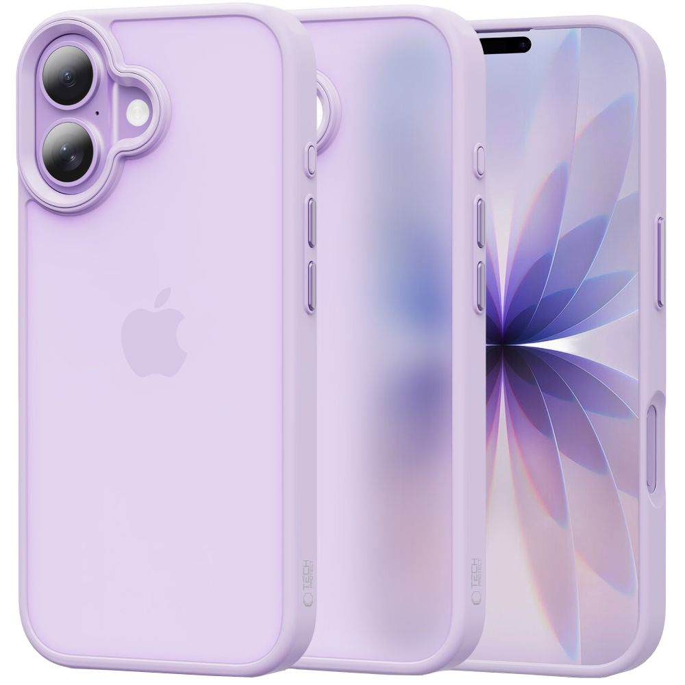 Hoes voor Apple iPhone 17, Tech-Protect, Magmat, Paars Mat