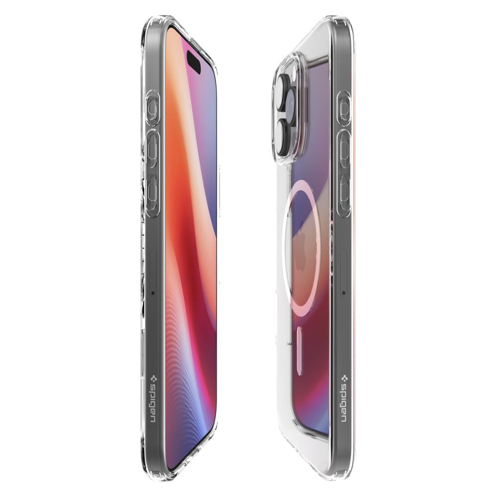 Coque MagSafe pour Apple iPhone 16 Pro, Spigen, Liquid Crystal, Transparent ACS08389