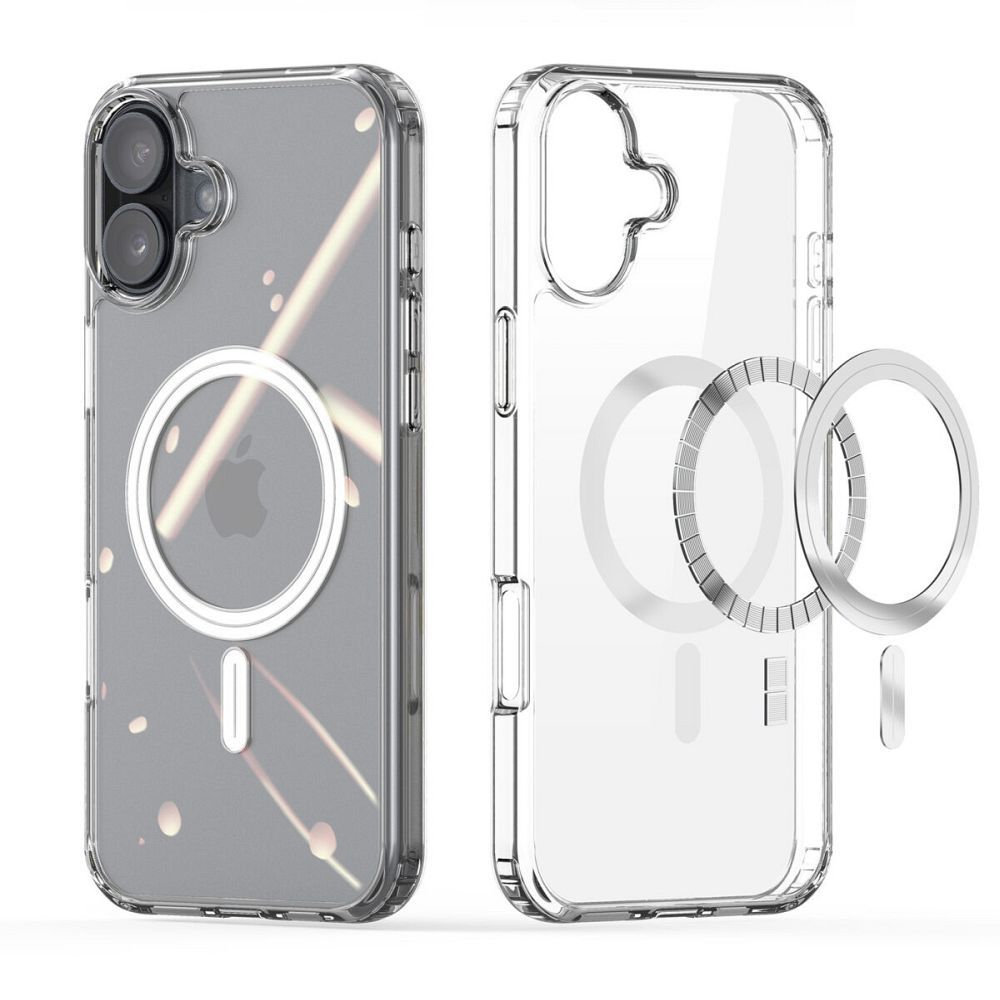 Coque MagSafe pour Apple iPhone 16 Plus, DUX DUCIS, Clin, Transparente
