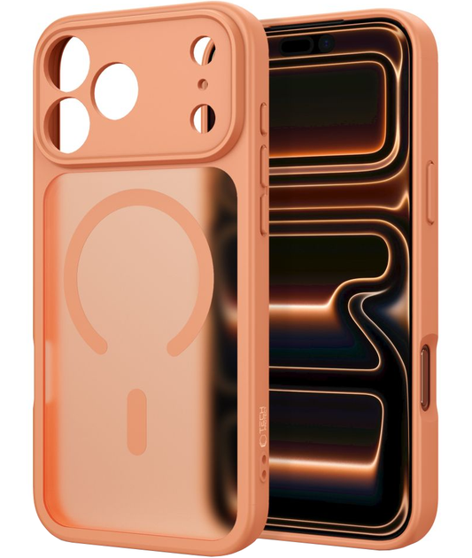 MagSafe-Hülle für Apple iPhone 18 Pro / 17 Pro, Tech-Protect, BasicMag, Matt Orange