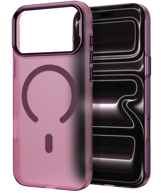 MagSafe-hoes voor Apple iPhone 18 Pro / 17 Pro, Tech-Protect, MagZero, Mat Bessenrood