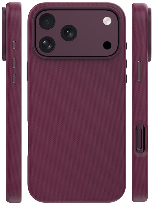 MagSafe-hoesje voor Apple iPhone 18 Pro Max / 17 Pro Max, Etteri, Elegant Mag, Bordeaux