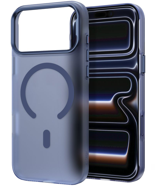 MagSafe-hoes voor Apple iPhone 18 Pro Max / 17 Pro Max, Tech-Protect, MagZero, Mat Marineblauw