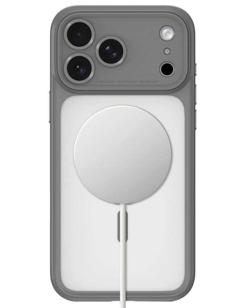 MagSafe-hoesje voor Apple iPhone 18 Pro Max / 17 Pro Max, Tech-Protect, MagPeak CC, matgrijs