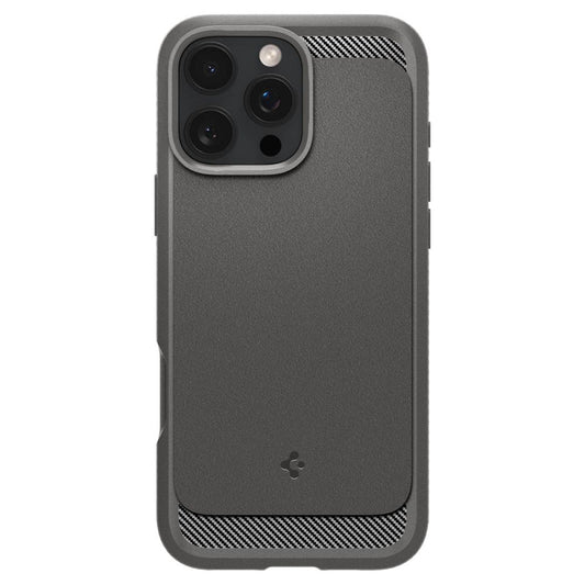 Coque MagSafe pour Apple iPhone 16 Pro Max, Spigen, Rugged Armor, Gris ACS07987