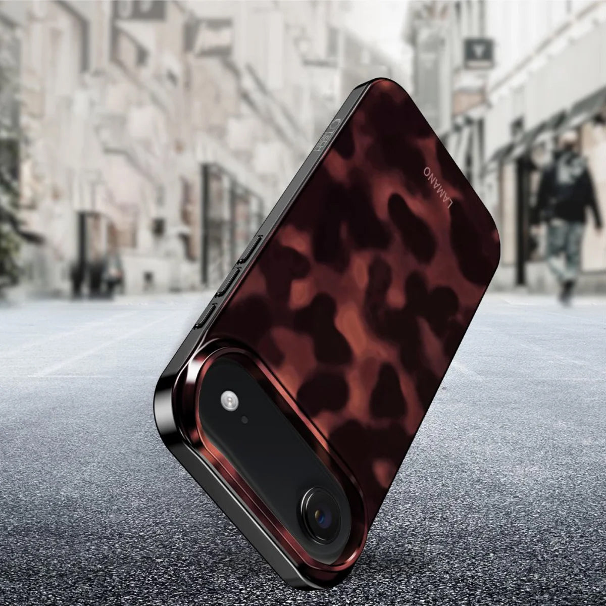 Coque MagSafe pour Apple iPhone 17 Air, Tech-Protect, Lamano Panther, Noire