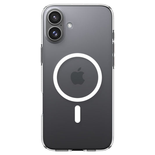 Coque MagSafe pour Apple iPhone 16, Spigen, Liquid Crystal, Transparent ACS08390