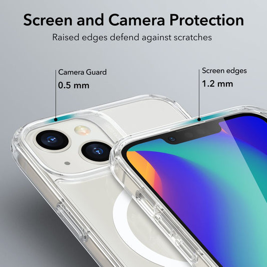 MagSafe-Hülle für Apple iPhone 14 / 13, ESR, Classic Hybrid, Transparent