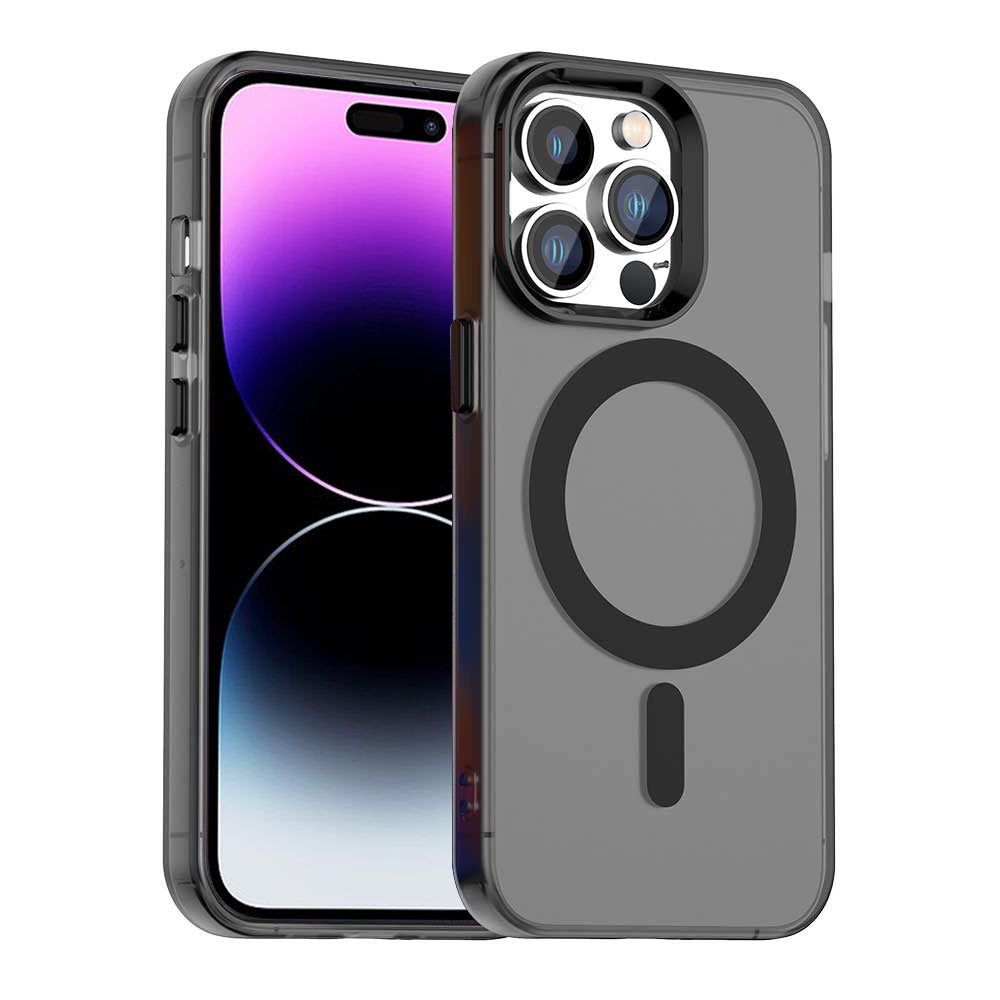 Coque MagSafe pour Apple iPhone 14 Pro, Techsuit, CandyCase, Noire