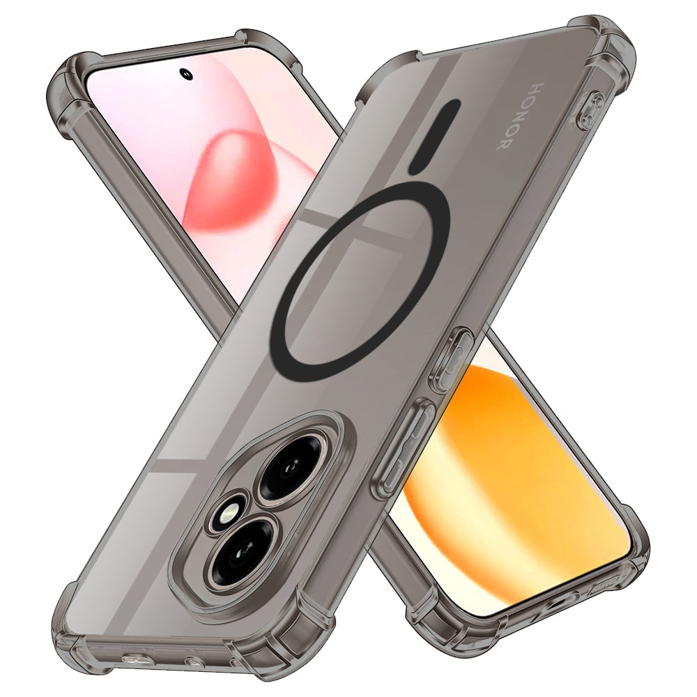 Coque MagSafe pour Apple iPhone 14 Pro, Techsuit, Shockproof Clear, Fumé