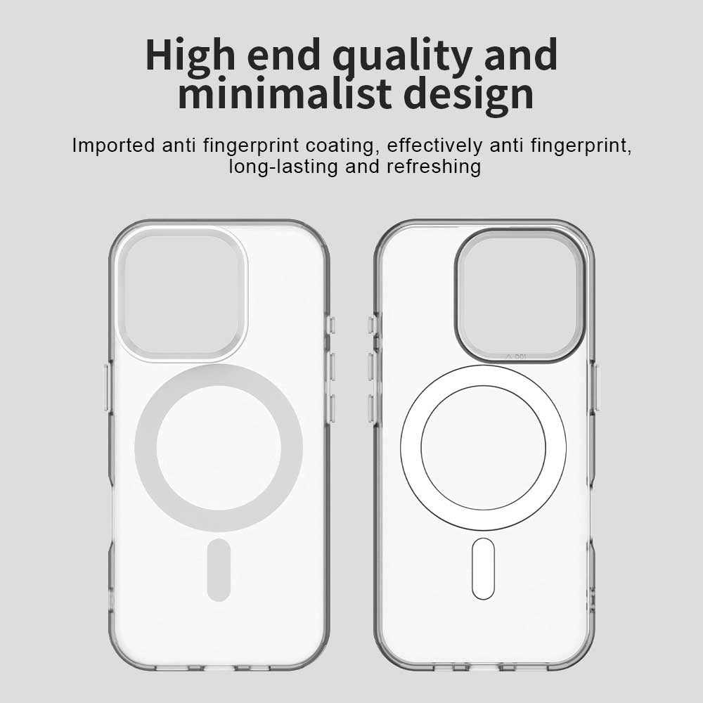 Coque MagSafe pour Apple iPhone 15 Pro Max, Techsuit, CandyCase, Blanche
