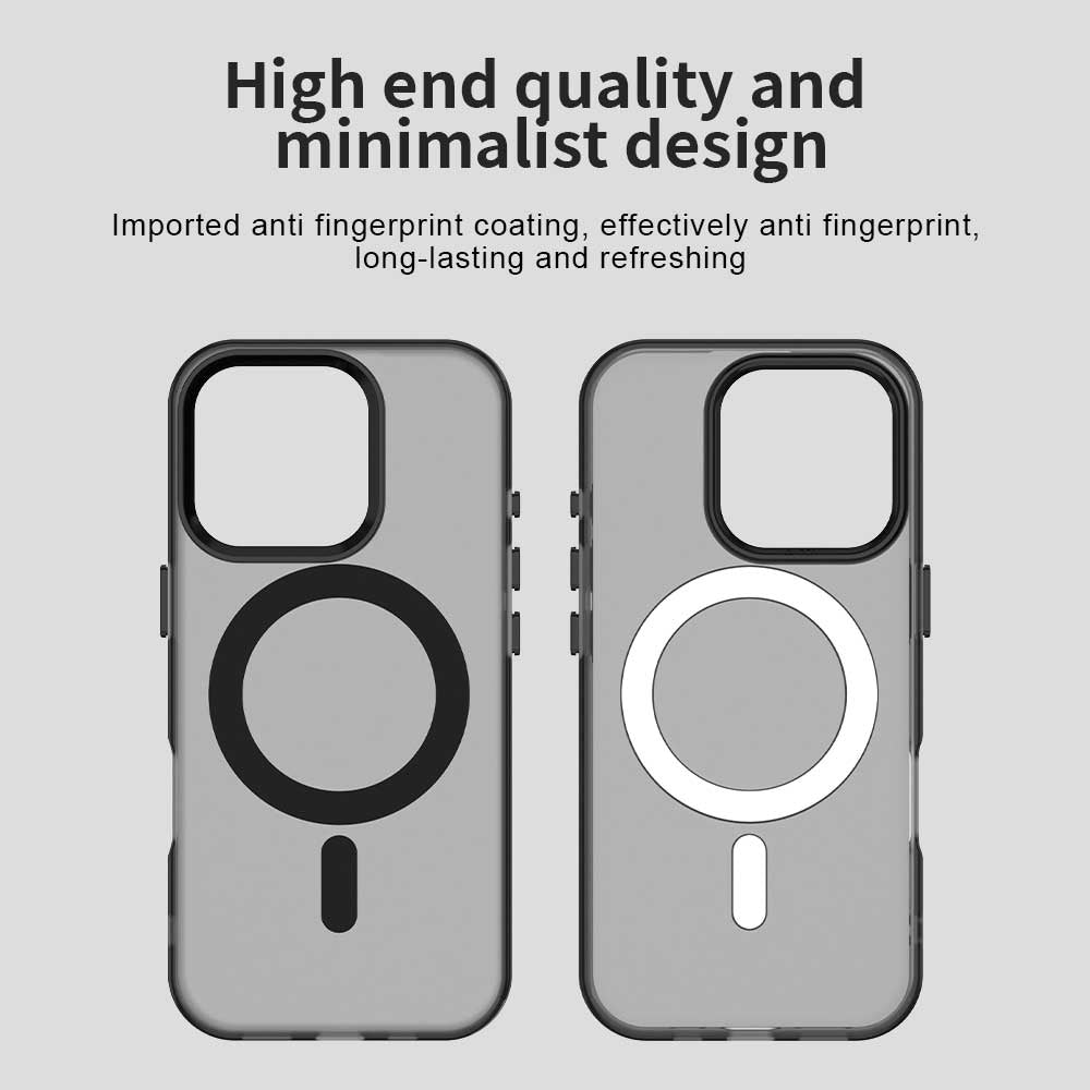 Coque MagSafe pour Apple iPhone 15 Pro, Techsuit, CandyCase, Noire