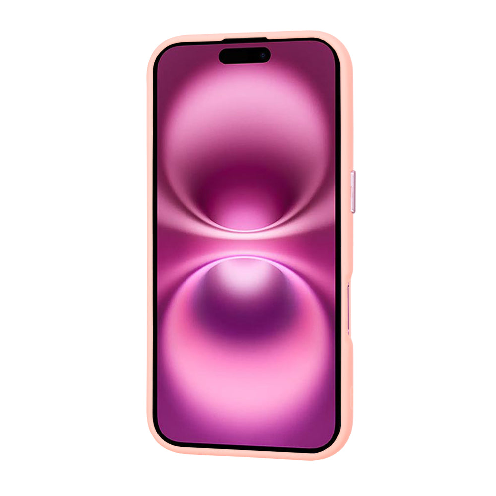 Coque MagSafe pour Apple iPhone 16 Plus, Techsuit, HaloFrost, Rose