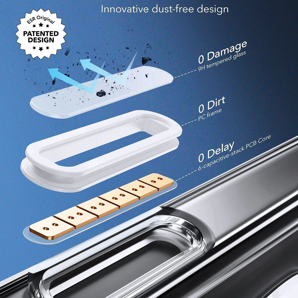 Housse MagSafe pour Apple iPhone 16 Pro Max, ESR, Classic Hybrid Slide, Noir Satiné