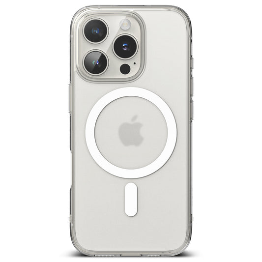 MagSafe-Hülle für Apple iPhone 16 Pro, Ringke, Fusion, Matt Transparent