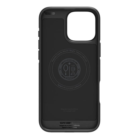 Coque MagSafe pour Apple iPhone 16 Pro, Spigen, Core Armor, Noir Mat ACS08158
