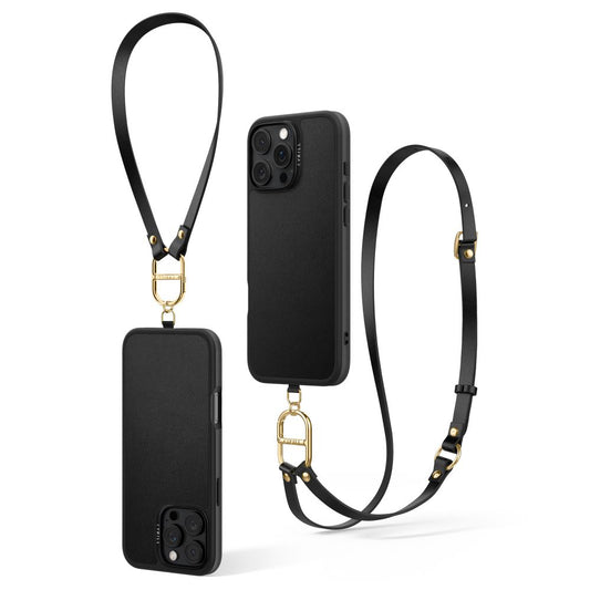 Étui MagSafe pour Apple iPhone 16 Pro, Spigen, Cyrill Kajuk Classic Charm, Noir