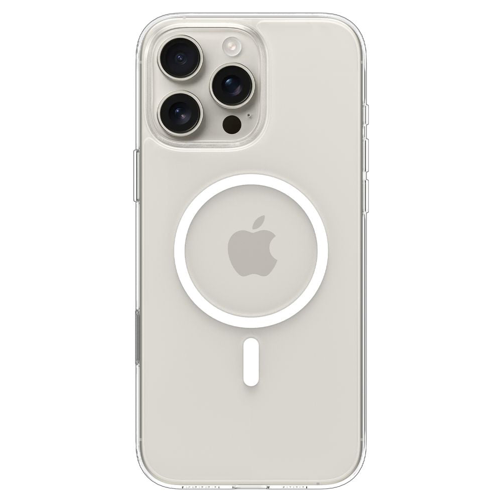 MagSafe hoesje voor Apple iPhone 16 Pro, Spigen, Thin Fit, Wit ACS09316