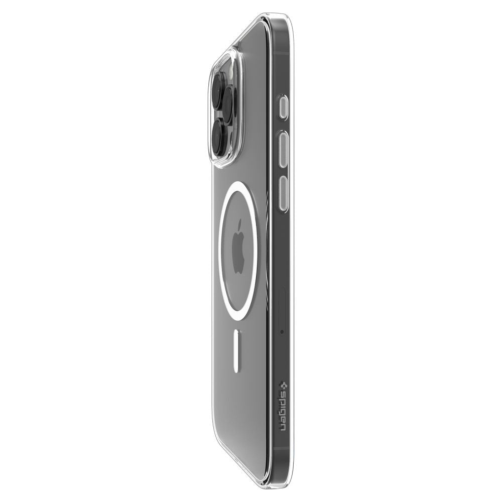 MagSafe hoesje voor Apple iPhone 16 Pro, Spigen, Thin Fit, Wit ACS09316