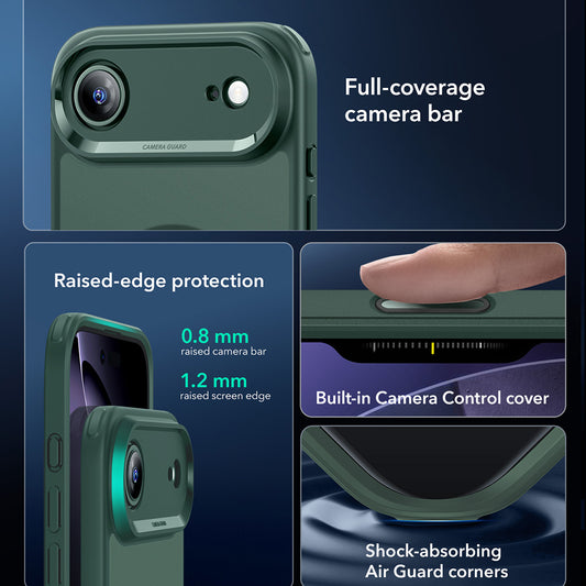 MagSafe hoesje voor Apple iPhone 17 Air, ESR, Classic Hybrid, Satijngroen