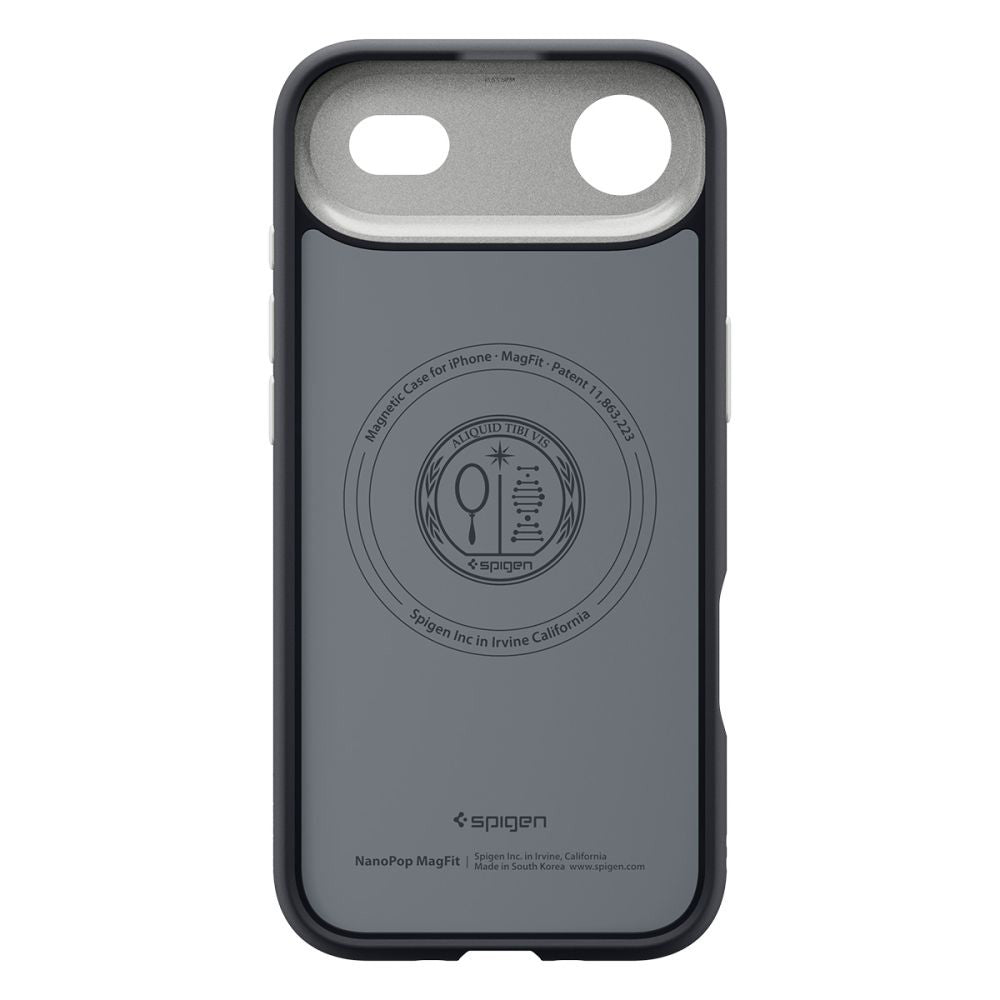 MagSafe Hülle für Apple iPhone 17 Air, Spigen, Caseology Nano Pop, Schwarz ACS10301