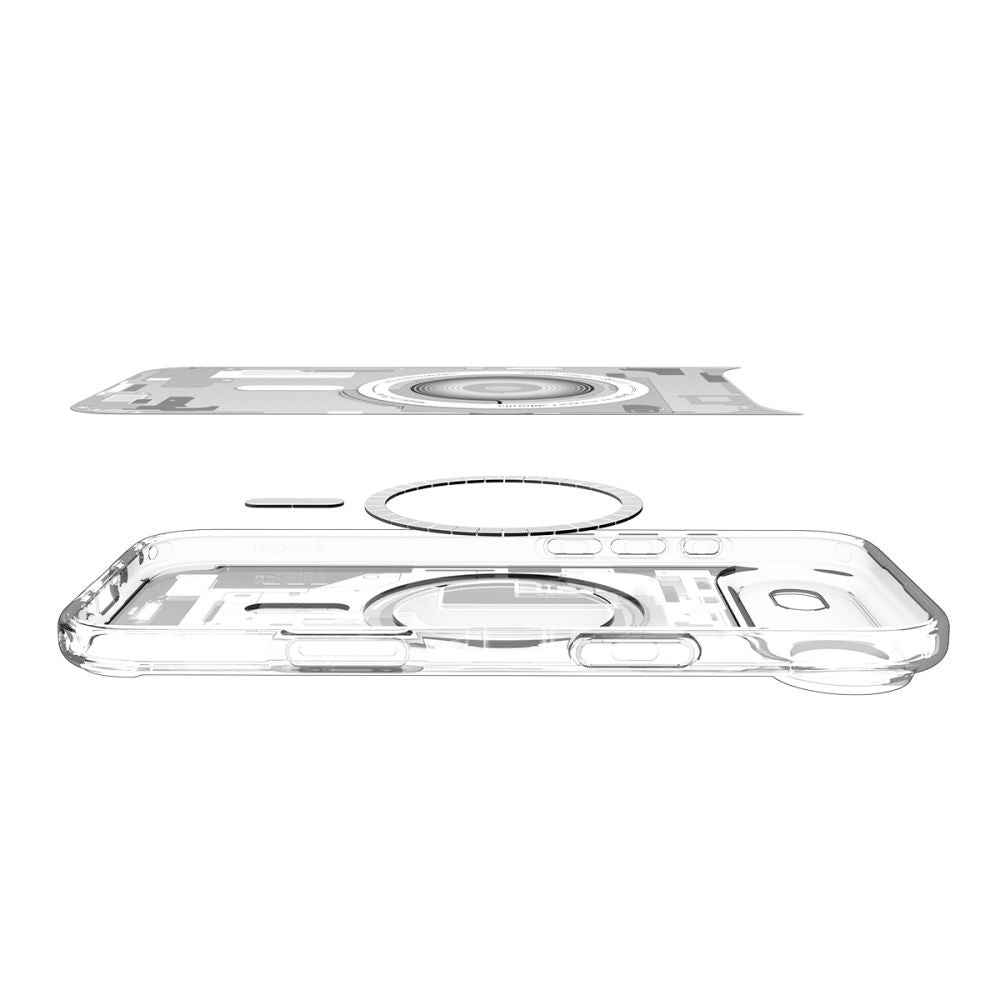 MagSafe Case for Apple iPhone 17 Air, Spigen, Ultra Hybrid Zero One, White ACS10318