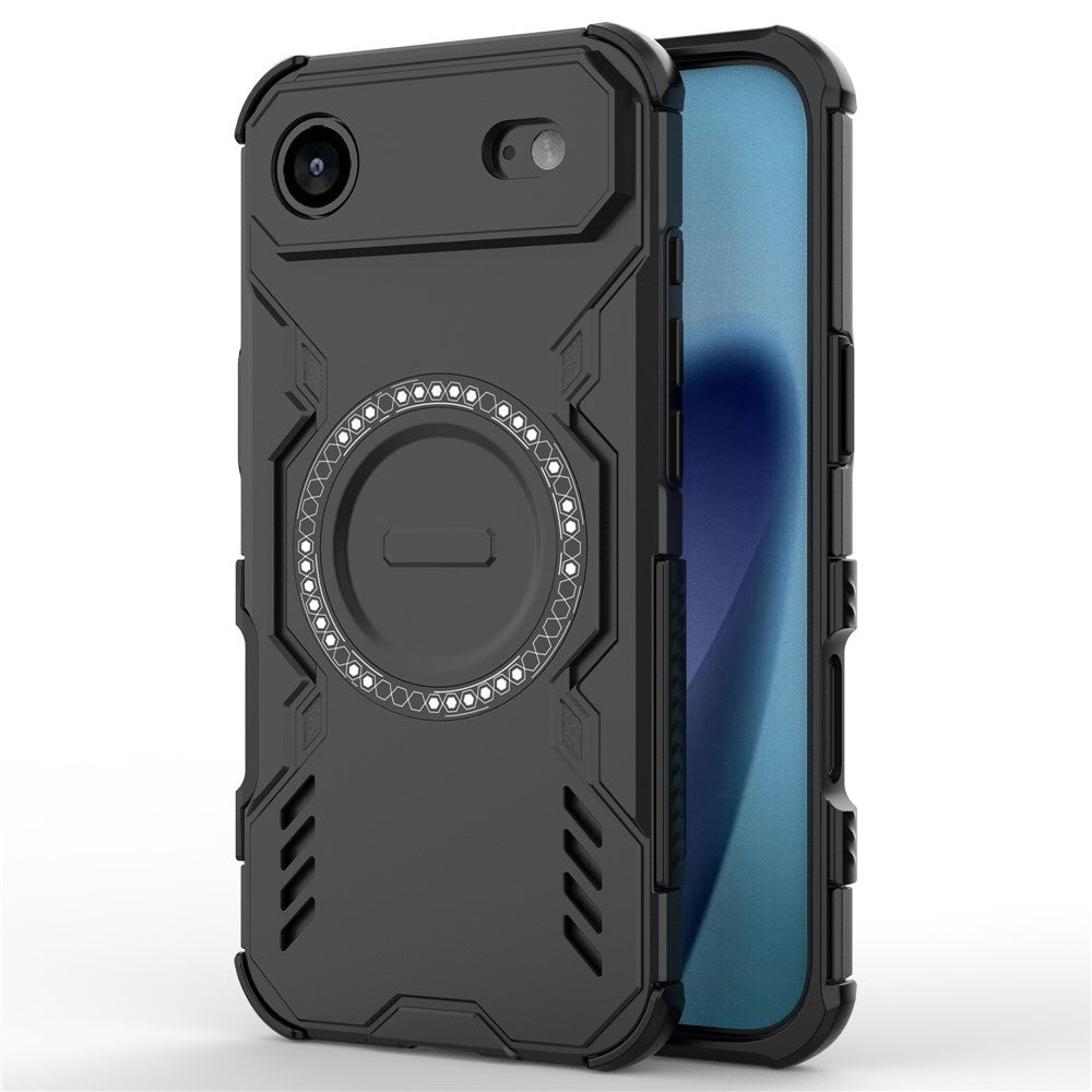 Coque MagSafe pour Apple iPhone 17 Air, Techsuit, ArmorMag, Noire