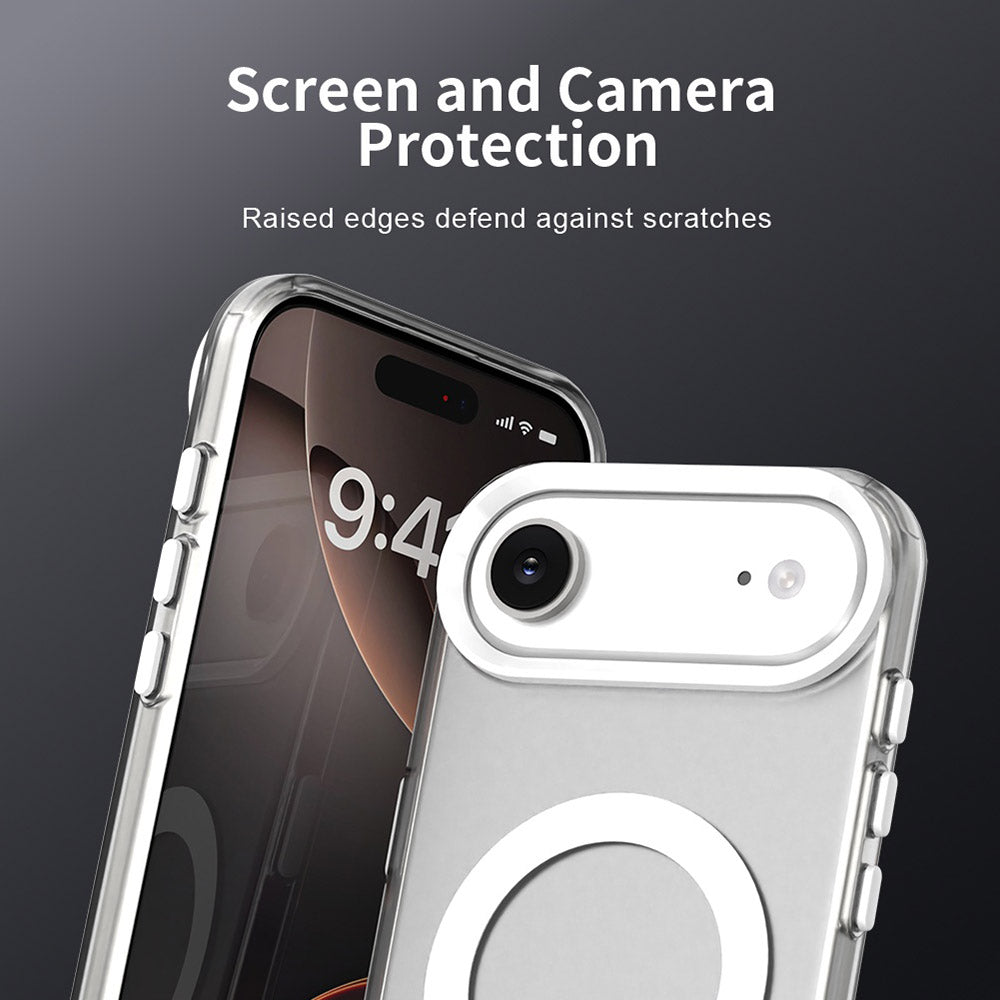 Coque MagSafe pour Apple iPhone 17 Air, Techsuit, CandyCase, Blanche
