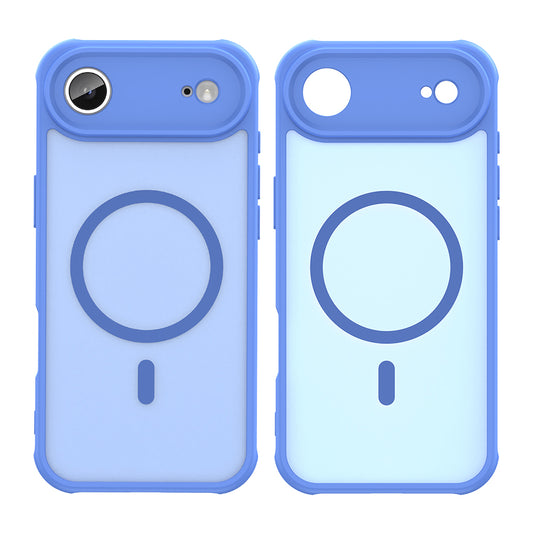 Housse MagSafe pour Apple iPhone 17 Air, Techsuit, HaloFrost II, Bleue